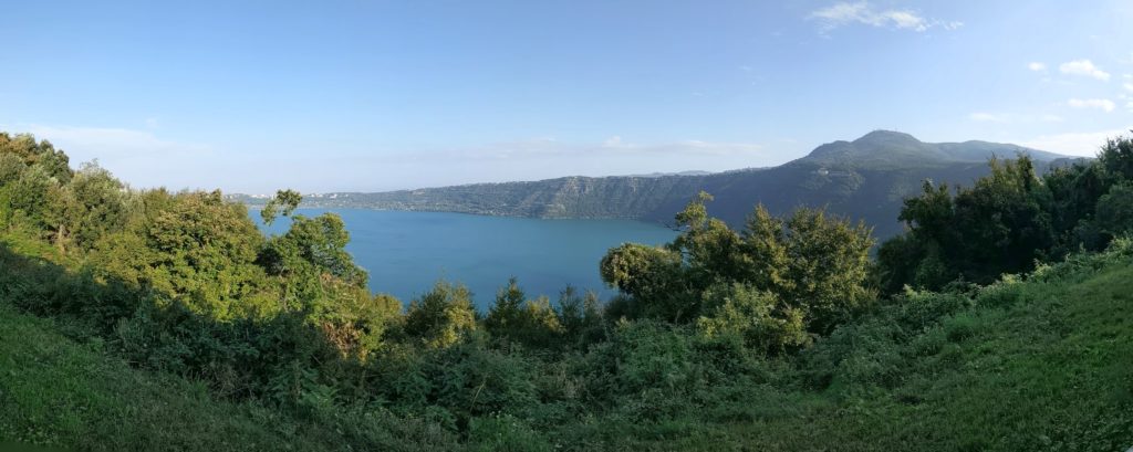 Monte Cavo and Lake Albano